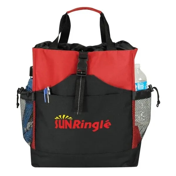 A versatile and durable drawstring tote backpack.... from ASI 66230 Landes Inc
