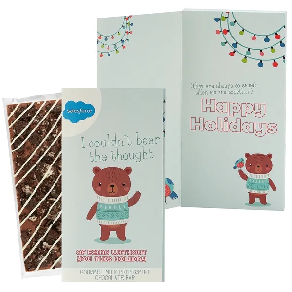I Couldn't Bear The Thought, 3.5 Oz Belgian Chocolate 4CP Greeting... from ASI 71685 Midnite Snax®