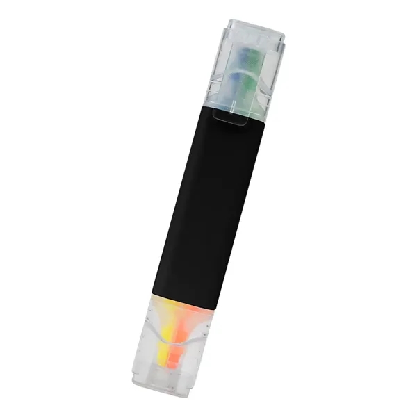 Dual end, chisel-tip highlighter with 2 colors on each end.... from ASI 61125 Hit Promotional Products / Hit®
