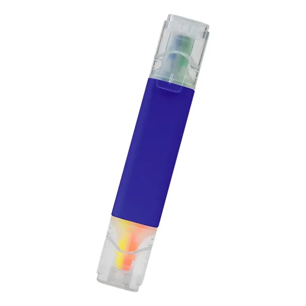 Dual end, chisel-tip highlighter with 2 colors on each end.... from ASI 61125 Hit Promotional Products / Hit®