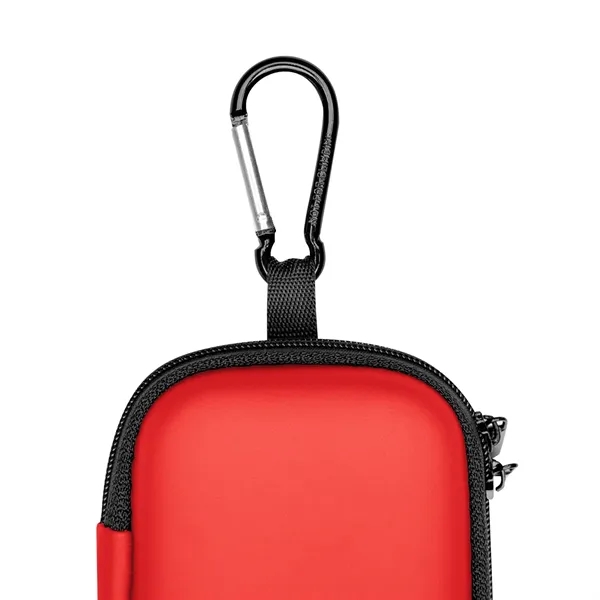 8" x 3" protective case with double zippered main compartment, interior... from ASI 61125 Hit Promotional Products / Hit®