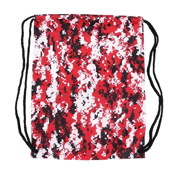 Durable Drawstring backpack made of 210 denier nylon.... from ASI 66230 Landes Inc