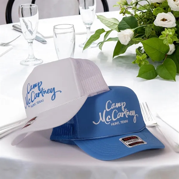 Mesh back trucker hat comes in multiple colors.... from ASI 66230 Landes Inc