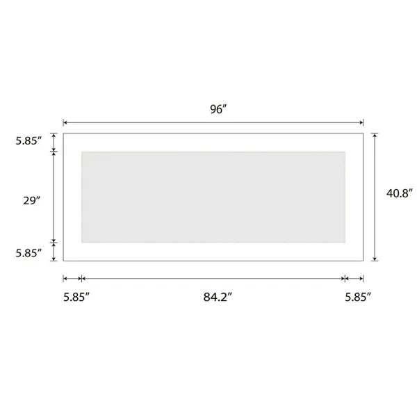 Durable and stretchy 8' square table topper to decorate table surface.... from ASI 66230 Landes Inc