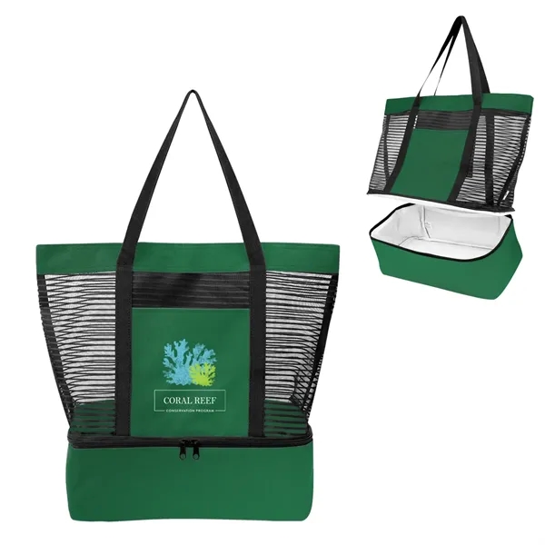 rPET tote bag with PEVA lining with cooler and 22" handles.... from ASI 61125 Hit Promotional Products / Hit®
