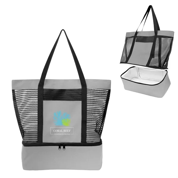 rPET tote bag with PEVA lining with cooler and 22" handles.... from ASI 61125 Hit Promotional Products / Hit®