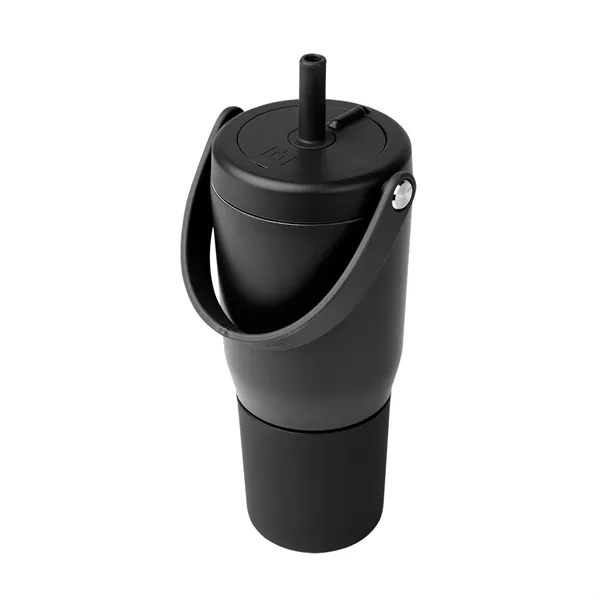 35 oz. insulated stainless steel tumbler with straw, lid and handle.... from ASI 61125 Hit Promotional Products / Hit®