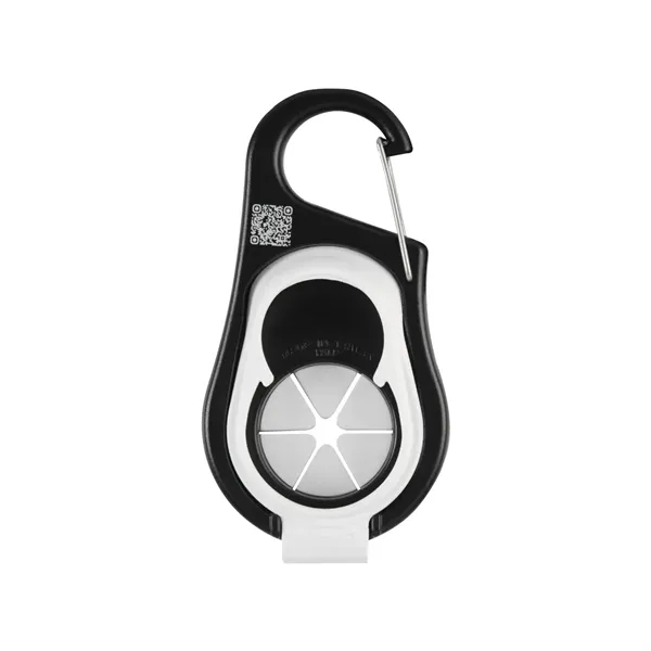 Carabiner with towel holder and water bottle holder.... from ASI 61125 Hit Promotional Products / Hit®