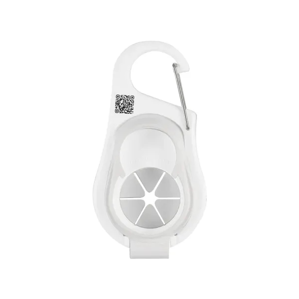 Carabiner with towel holder and water bottle holder.... from ASI 61125 Hit Promotional Products / Hit®