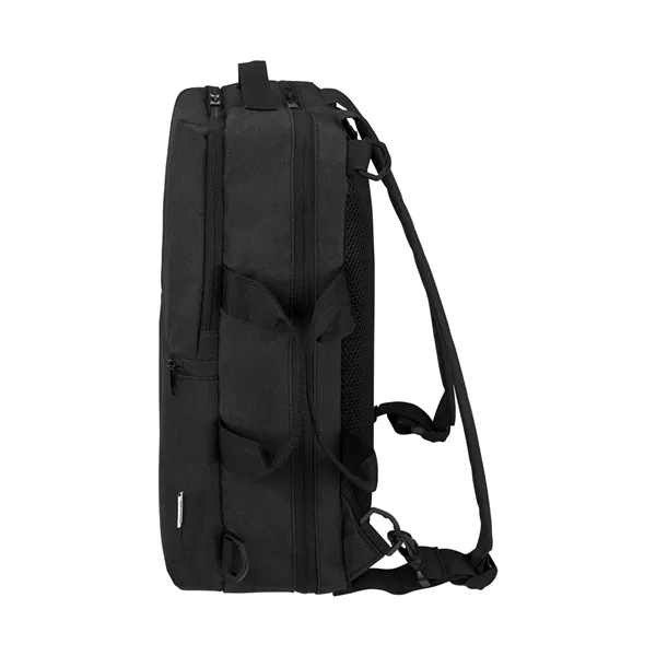 Convertible backpack made of 600D heathered polyester and rPET.... from ASI 61125 Hit Promotional Products / Hit®