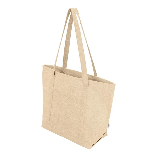 Recycled cotton tote bag with 30" carry handles.... from ASI 61125 Hit Promotional Products / Hit®