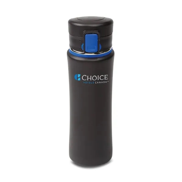 Double wall stainless steel vacuum tumbler with a matte black body... from ASI 84592 St Regis Group