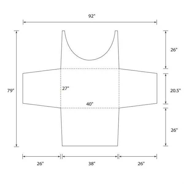 4' Stretchy table cover with open back for special events made... from ASI 66230 Landes Inc