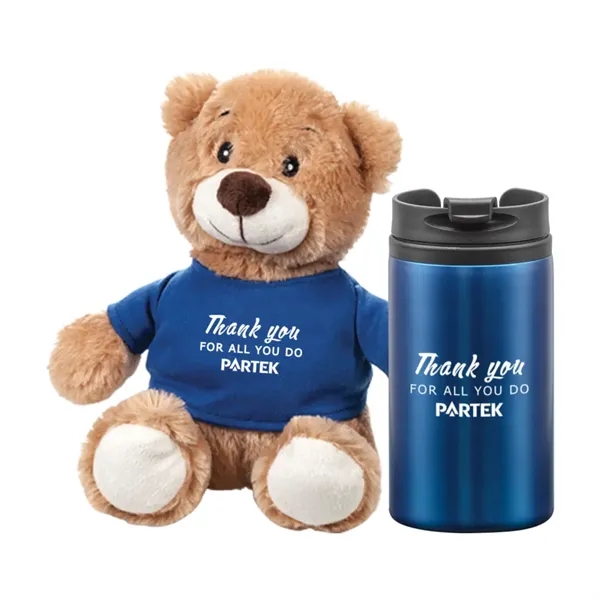 Chester Teddy Bear/Tumbler Gift Set... from ASI 84592 St Regis Group