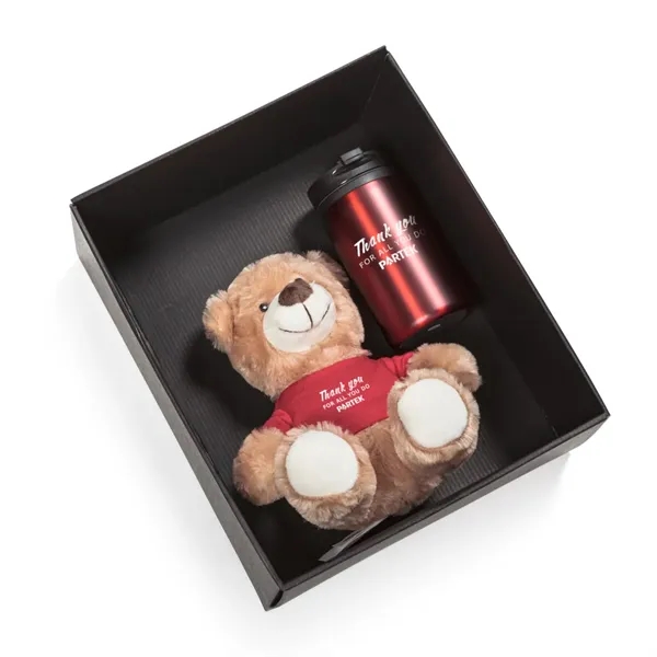 Chester Teddy Bear/Tumbler Gift Set... from ASI 84592 St Regis Group