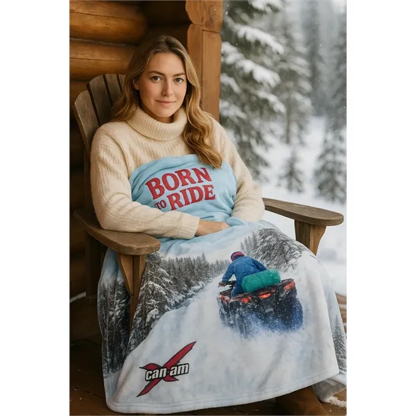 Experience the softness of plush fabric while showcasing your brand vibrantly... from ASI 91605 Towel Specialties