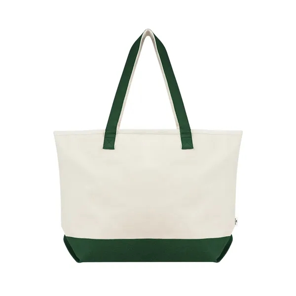 5" x 14.25" x 21.75" recycled cotton canvas tote bag with... from ASI 61125 Hit Promotional Products / Hit®