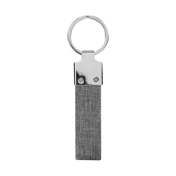 4.5" x 1" rPET key tag with split ring attachment.... from ASI 61125 Hit Promotional Products / Hit®