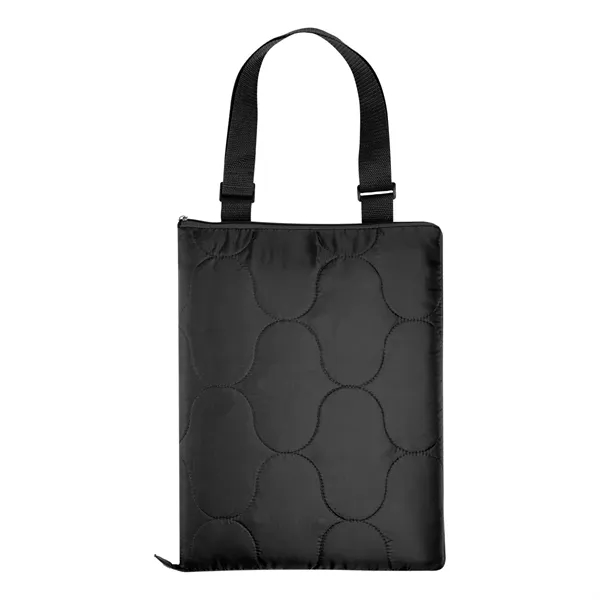 50" x 60" foldaway blanket with self-contained carry bag with zipper... from ASI 61125 Hit Promotional Products / Hit®