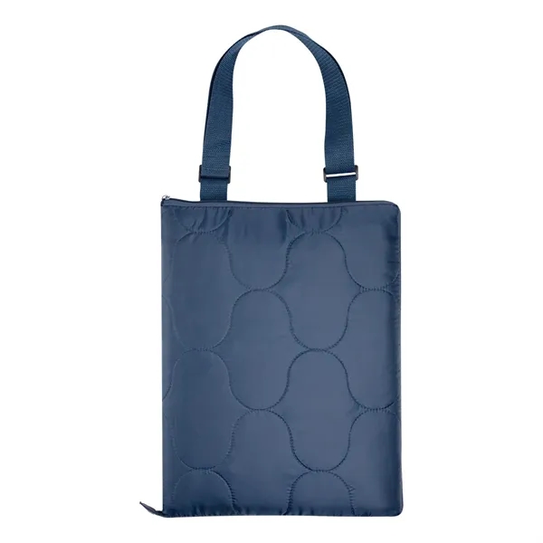 50" x 60" foldaway blanket with self-contained carry bag with zipper... from ASI 61125 Hit Promotional Products / Hit®