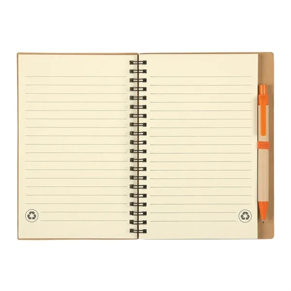 Eco spiral notebook and pen.... from ASI 61125 Hit Promotional Products / Hit®