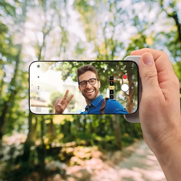 4500 mAh power bank with selfie shutter.... from ASI 61125 Hit Promotional Products / Hit®