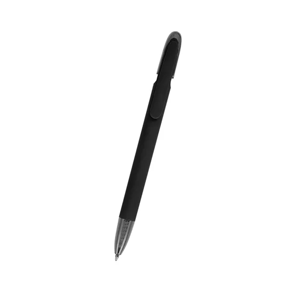 Plunger action ballpoint pen made of recycled ABS material.... from ASI 61125 Hit Promotional Products / Hit®