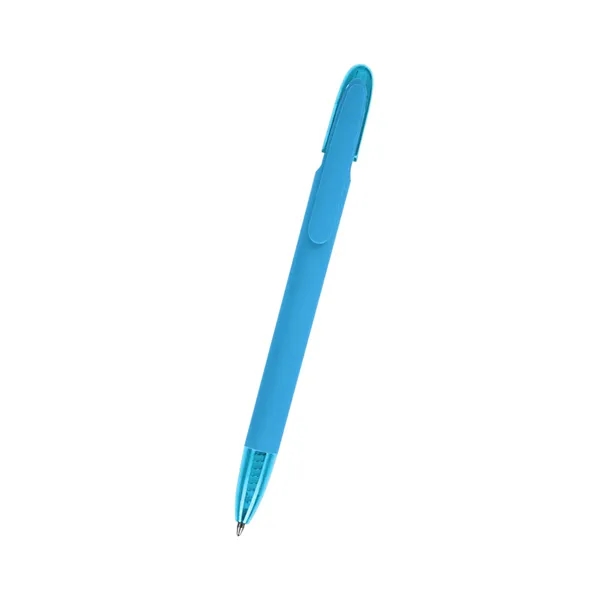 Plunger action ballpoint pen made of recycled ABS material.... from ASI 61125 Hit Promotional Products / Hit®