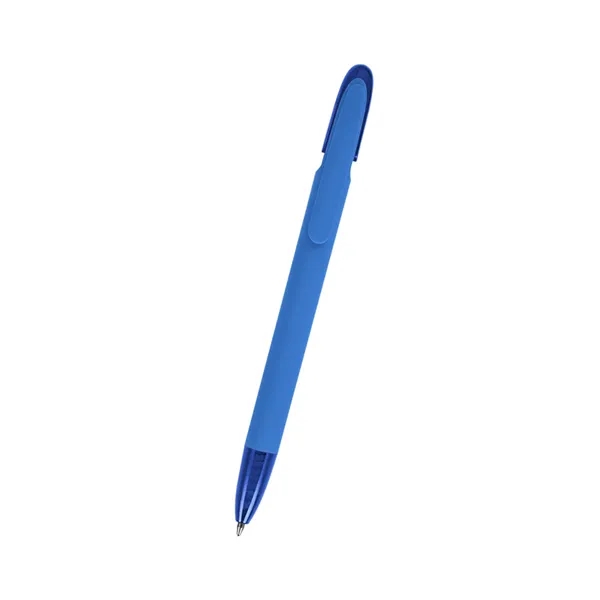 Plunger action ballpoint pen made of recycled ABS material.... from ASI 61125 Hit Promotional Products / Hit®