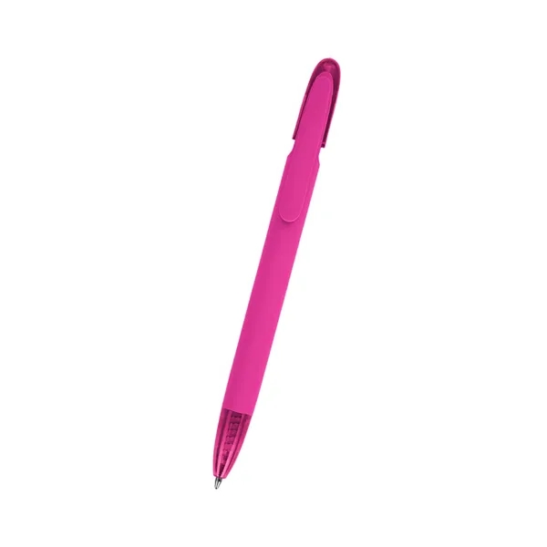 Plunger action ballpoint pen made of recycled ABS material.... from ASI 61125 Hit Promotional Products / Hit®