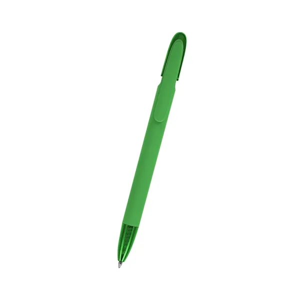 Plunger action ballpoint pen made of recycled ABS material.... from ASI 61125 Hit Promotional Products / Hit®