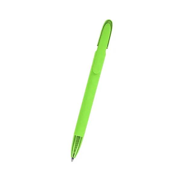 Plunger action ballpoint pen made of recycled ABS material.... from ASI 61125 Hit Promotional Products / Hit®