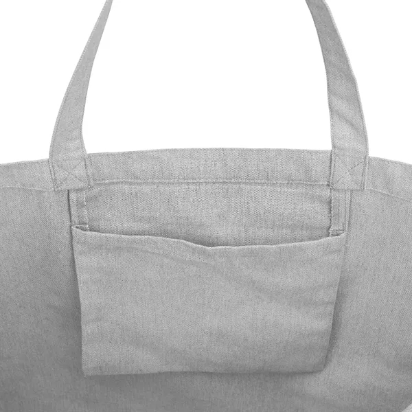 4" x 20.5" x 15.75" recycled cotton tote bag with 26"... from ASI 61125 Hit Promotional Products / Hit®