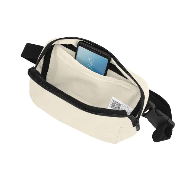 Recycled cotton canvas belt bag with adjustable waist strap.... from ASI 61125 Hit Promotional Products / Hit®