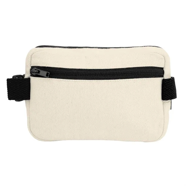 Recycled cotton canvas belt bag with adjustable waist strap.... from ASI 61125 Hit Promotional Products / Hit®