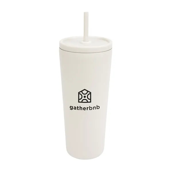 24 oz. recycled stainless steel tumbler with double wall, vacuum insulated... from ASI 61125 Hit Promotional Products / Hit®