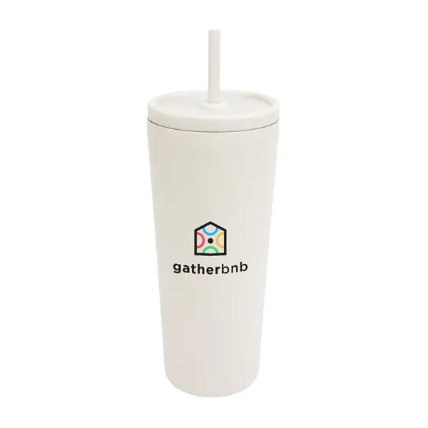 24 oz. recycled stainless steel tumbler with double wall, vacuum insulated... from ASI 61125 Hit Promotional Products / Hit®