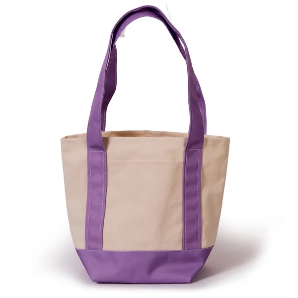 Trader mini tote bag with matching bottom, strap, and a pocket... from ASI 66230 Landes Inc