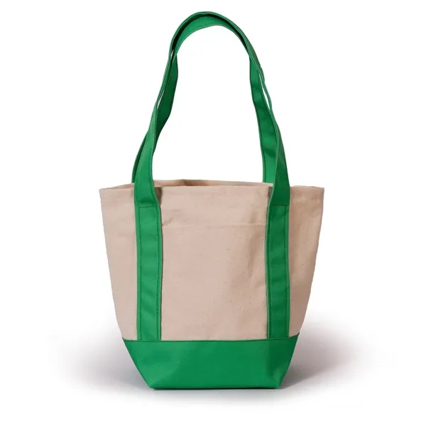 Trader mini tote bag with matching bottom, strap, and a pocket... from ASI 66230 Landes Inc