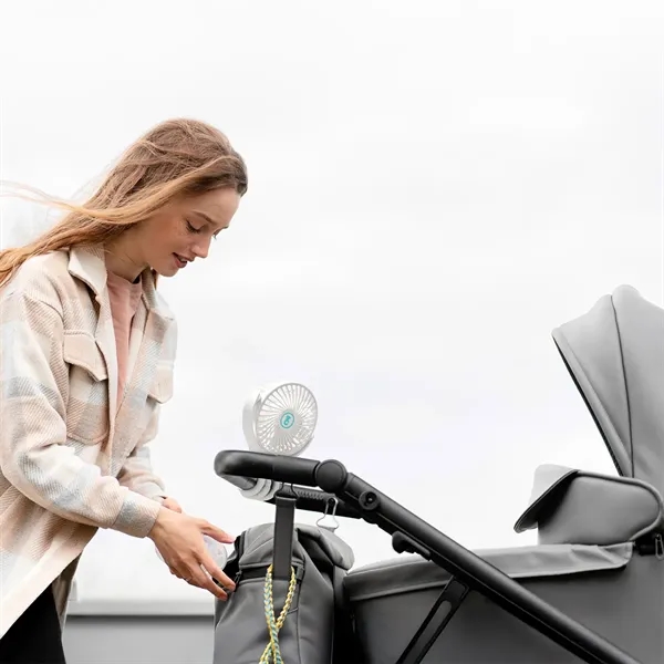 Rechargeable fan with flexible tripod and 360 degree rotation.... from ASI 61125 Hit Promotional Products / Hit®