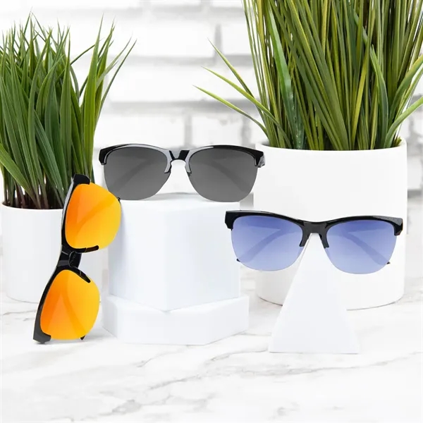 Sunglasses with reflective lenses and UV400 protection.... from ASI 61125 Hit Promotional Products / Hit®