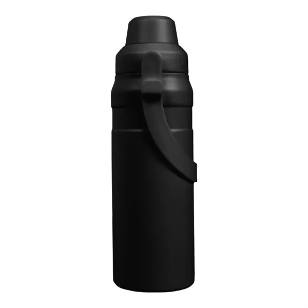 24 oz. double wall stainless steel bottle with screw-on lid and... from ASI 61125 Hit Promotional Products / Hit®