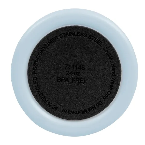 24 oz. double wall stainless steel bottle with screw-on lid and... from ASI 61125 Hit Promotional Products / Hit®