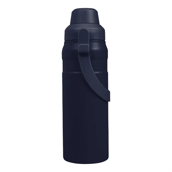 24 oz. double wall stainless steel bottle with screw-on lid and... from ASI 61125 Hit Promotional Products / Hit®