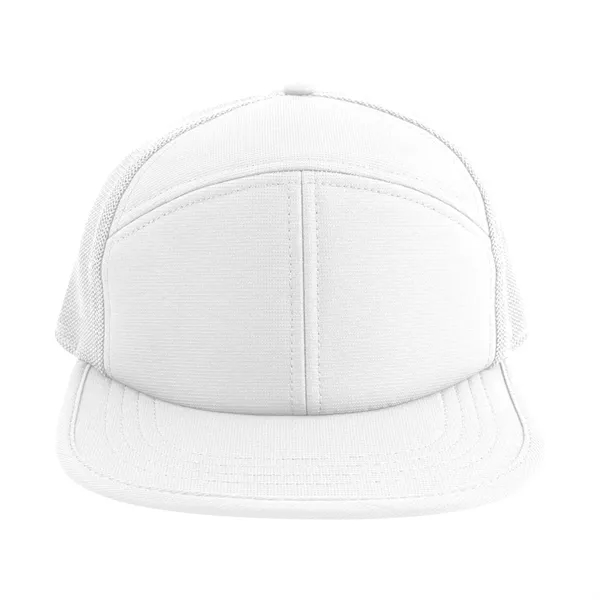 7 panel performance trucker hat with adjustable plastic snap tab closure.... from ASI 61125 Hit Promotional Products / Hit®