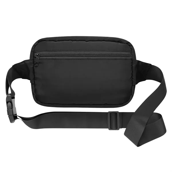 Belt bag with zippered main compartment, multiple pockets and an adjustable... from ASI 61125 Hit Promotional Products / Hit®