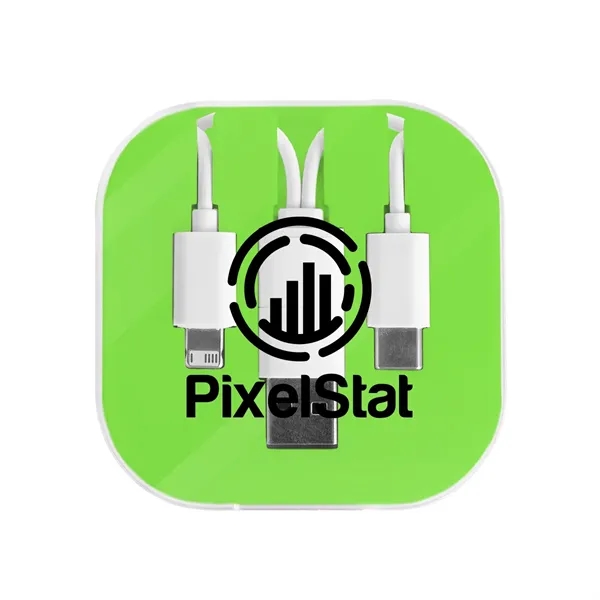 3-in-1 charging cable with phone stand.... from ASI 61125 Hit Promotional Products / Hit®