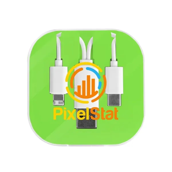 3-in-1 charging cable with phone stand.... from ASI 61125 Hit Promotional Products / Hit®