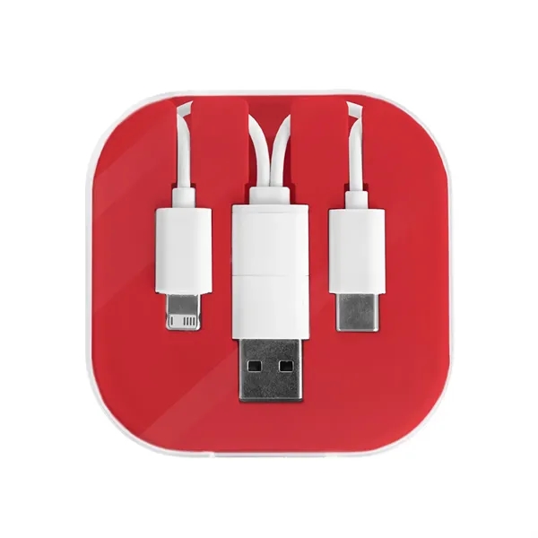 3-in-1 charging cable with phone stand.... from ASI 61125 Hit Promotional Products / Hit®
