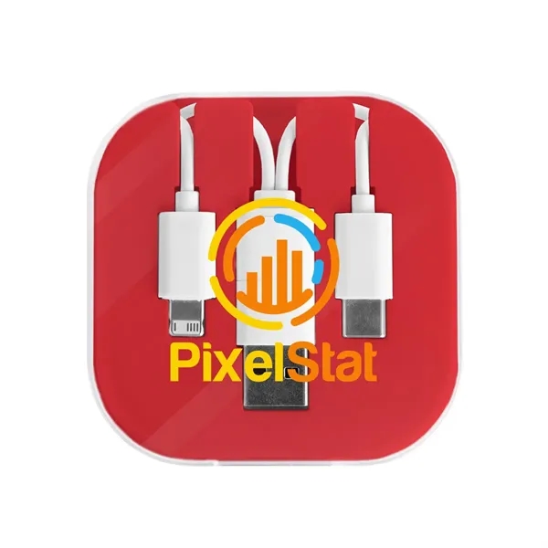 3-in-1 charging cable with phone stand.... from ASI 61125 Hit Promotional Products / Hit®